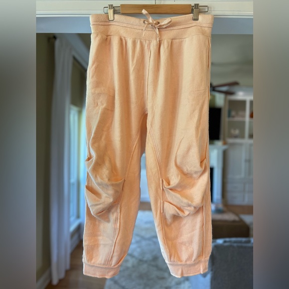 Free People “Day Off” Fleece Joggers NWOT - Picture 4 of 7